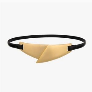 Zara Black and Gold Women's Belt